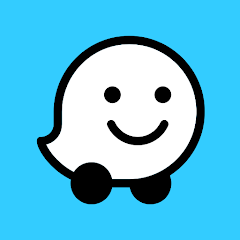 Waze navigation app icon